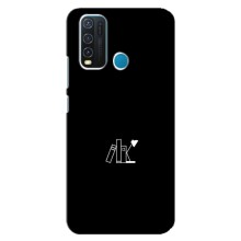 Чехол с картинками на черном фоне для ViVO Y30 (Книжки)