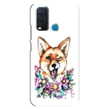 Чехол с Лисичкой для ViVO Y30 (Хитрая лиса)