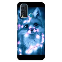 Чехол с Лисичкой для ViVO Y30 (Яркая Лиса)