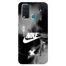Чехол для ViVO Y30 - с принтом Найк (AlphaPrint) (Лого Найк)