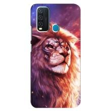 Чехол со Львом для ViVO Y30 (VPrint) (Красочный Лев)