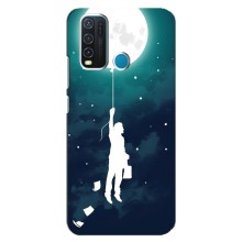 Чехол (ТПУ) с планетами на ViVO Y30 (To The moon)