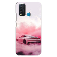 Чохол з авто Порше для ViVO Y30 – Рожевий Порше