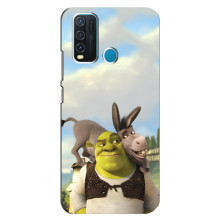 Чохол з мультфільмом Шрек на ViVO Y30 – Шрек і осел