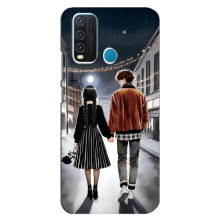 Чохол з дизайном Венздей 2 на ViVO Y30 – Венздей і Тайлер