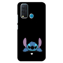 Чохол з принтом Стіч на ViVO Y30 – Стіч на чорному