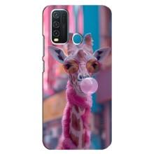 Чохол з принтом стильні тварини для ВіВО Y З0 – Стильна жирафа