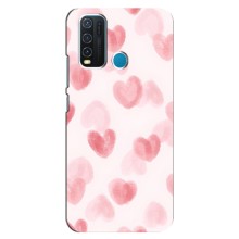 Чехол с розовым рисунком для ViVO Y30