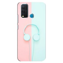 Девчачий Чехол для ViVO Y30 (Наушники)
