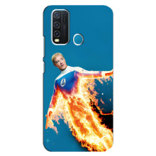 Чохол з принтом Фантастична четвірка для ViVO Y30 – Людина-факел