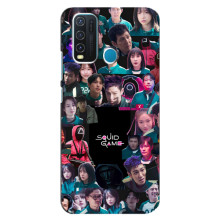 Чохол Гра в кальмара для ViVO Y30 – Колаж гра кальмара