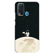 Космические Чехлы для Виво у30 (VPrint) (На луне)