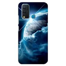 Космические Чехлы для Виво у30 (VPrint) (Земля с космоса)