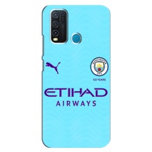 Силиконовые Чехлы принт Футбол на ViVO Y30 (Man City)