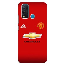 Силиконовые Чехлы принт Футбол на ViVO Y30 (Man United)
