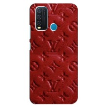 Текстурный Чехол Louis Vuitton для Виво У30 – Красный ЛВ