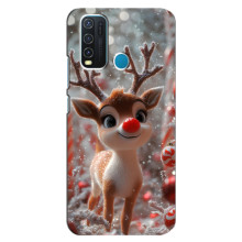 Яскравий чохол для ViVO Y30 з Зимові Оленята