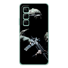 Чехол с украинским воином на ViVO Y31 Pro – Украинский снайпер