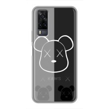 Чехлы для ViVO Y31 - Bearbrick Louis Vuitton (PREMIUMPrint) (БеарБрик глаза)