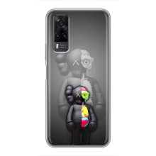 Чехлы для ViVO Y31 - Bearbrick Louis Vuitton (PREMIUMPrint) (Тело Bearbrick)