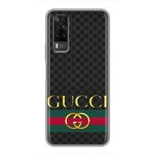 Чехлы ГУЧЧИ для Виво у31 (AlphaPrint) (Gucci оригинал)