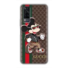Чехлы ГУЧЧИ для Виво у31 (AlphaPrint) (Маус Гуччи)