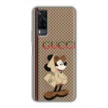 Чехлы ГУЧЧИ для Виво у31 (AlphaPrint) (Mickey GUCCI)