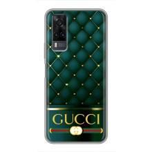 Чехлы ГУЧЧИ для Виво у31 (AlphaPrint) (Текстура Гуччи)