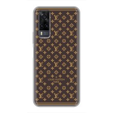 Чехлы Луи Витон для ViVO Y31 (AlphaPrint - LOUIS VUITTON) (обои LV)