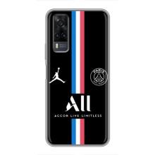 Чехлы PSG для ViVO Y31 (AlphaPrint) (футболка ПСЖ)