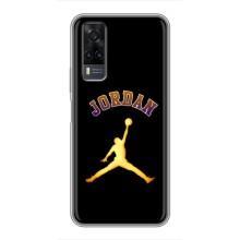Чехлы для ViVO Y31 - с картинкой JORDAN (AlphaPrint) (Jordan Gold)