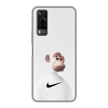 Чехлы с Обезьянами NFT для ViVO Y31 (AlphaPrint) (обезьяна NFT Nike)