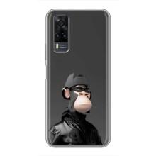 Чехлы с Обезьянами NFT для ViVO Y31 (AlphaPrint) (стильная обезьяна NFT)