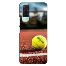 Чехлы с принтом Спортивная тематика для ViVO Y31 – Теннисный корт