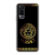 Чехлы VERSACE для Виво у31 (PREMIUMPrint) (Logo Versace)