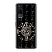 Чехлы VERSACE для Виво у31 (PREMIUMPrint) (Лого Версаче)