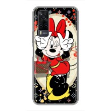 Чехол Disney Mouse ViVO Y31 (PREMIUMPrint) (Минни peace)