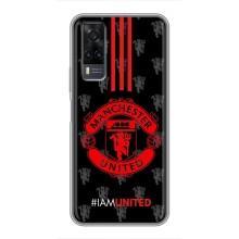 Чехол Манчестер Юнайтед для Виво у31 (AlphaPrint) (лого МЮ)