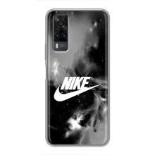 Чехол для ViVO Y31 - с принтом Найк (AlphaPrint) (Лого Найк)