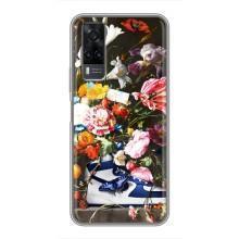 Чехол для ViVO Y31 - с принтом Найк (AlphaPrint) (Стиль Найк)