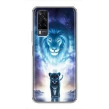 Чехол со Львом для ViVO Y31 (VPrint) (Маленький лев)