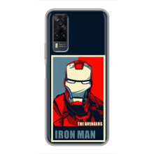 Чохол Супергерой Залізна Людина на ViVO Y31 (Art Iron man)