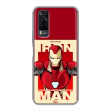 Чехол Супергерой Железный человек на ViVO Y31 (Iron man)