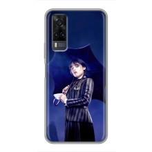 Чохли Венсдей на ViVO Y31 Уенсдей (AlphaPrint) (Венздей з парасолькою)