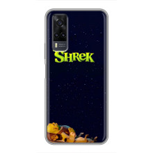 Чохол з мультфільмом Шрек на ViVO Y31 – Шрек лого