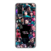 Чохол Гра в кальмара для ViVO Y31 – Колаж гра кальмара