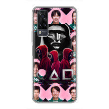 Чохол Гра в кальмара для ViVO Y31 – Персонажі гри кальмара