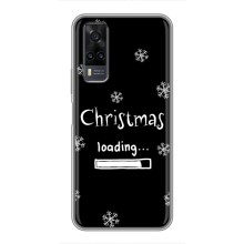 Рождественские, Праздничные Чехлы для Виво у31 (Christmas loading)