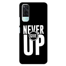Силиконовый Чехол на ViVO Y31 с картинкой Nike – Never Give UP