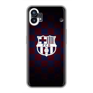 Чехол с картинкой ФК Барселона на Виво Й32 (Лого FCB)